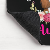 Cavalier King Charles Spaniel Dog Aunt Floral Vale Muismat (Hoek)