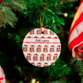 Cavalier King Charles Spaniel Dog Breed Christmas Keramisch Ornament