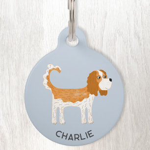 Cavalier King Charles Spaniel Dog gepersonaliseerd Huisdierpenning