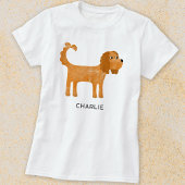 Cavalier King Charles Spaniel Dog gepersonaliseerd T-shirt