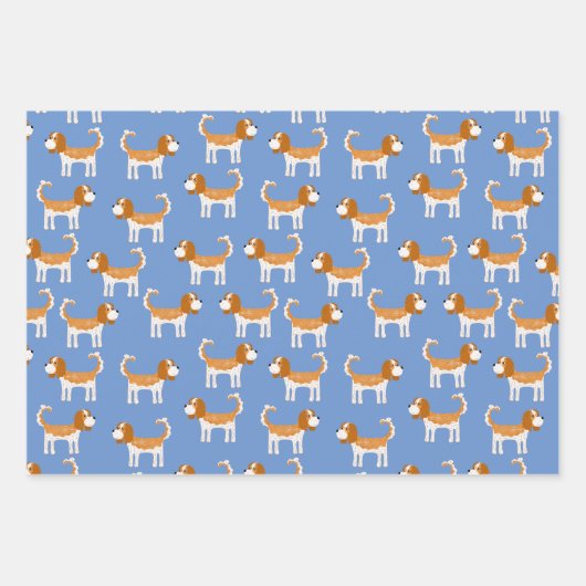 Cavalier King Charles Spaniel Dog Inpakpapier Vel (Voorkant 2)