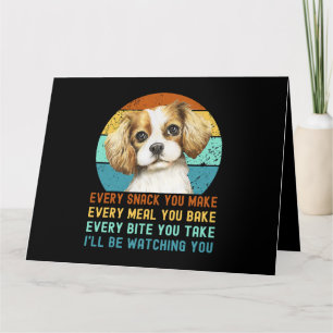 Cavalier King Charles Spaniel Dog Kaart