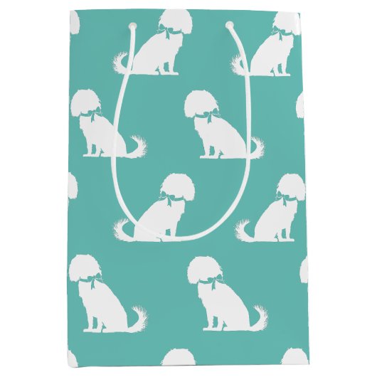 Cavalier King Charles Spaniel Dog Puppy Medium Cadeauzakje (Voorkant)