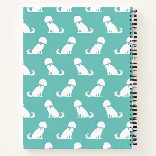 Cavalier King Charles Spaniel Dog Puppy Notitieboek (Achterkant)