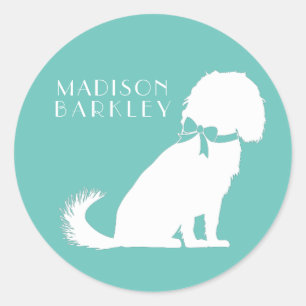 Cavalier King Charles Spaniel Dog Puppy Ronde Sticker