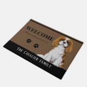 Cavalier King Charles Spaniel Doormat Deurmat (Schuin)