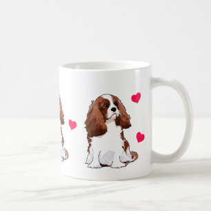 Cavalier King Charles Spaniel geïllustreerde Mok