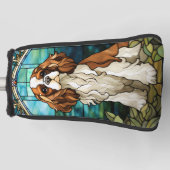 Cavalier King Charles Spaniel Golf Head Hoesje Golfheadcover (Voorkant)