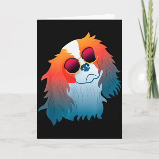 Cavalier King Charles Spaniel Grappig Cadeau Hond  Kaart (Voorkant)