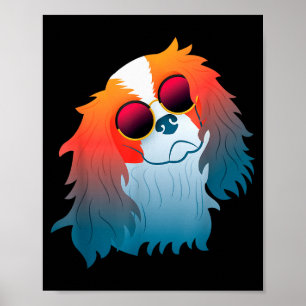Cavalier King Charles Spaniel Grappig Cadeau Hond Poster