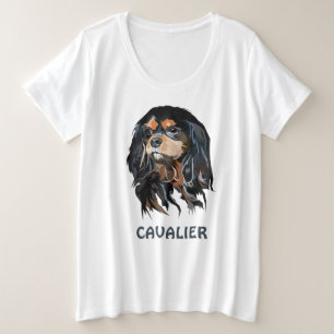 Cavalier King Charles Spaniel Grote Maat T-shirt