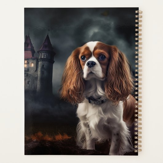 Cavalier King Charles Spaniel Halloween effrayant (Dos)