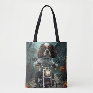 Cavalier King Charles Spaniel Halloween Griezelen Draagtas