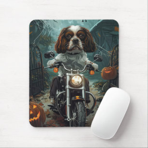 Cavalier King Charles Spaniel Halloween Griezelen Muismat