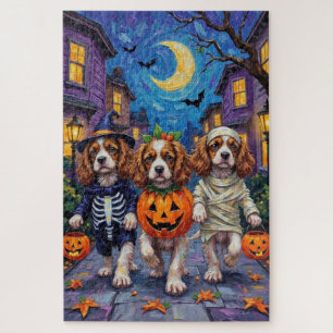 Cavalier King Charles Spaniel Halloween Kostuums Legpuzzel