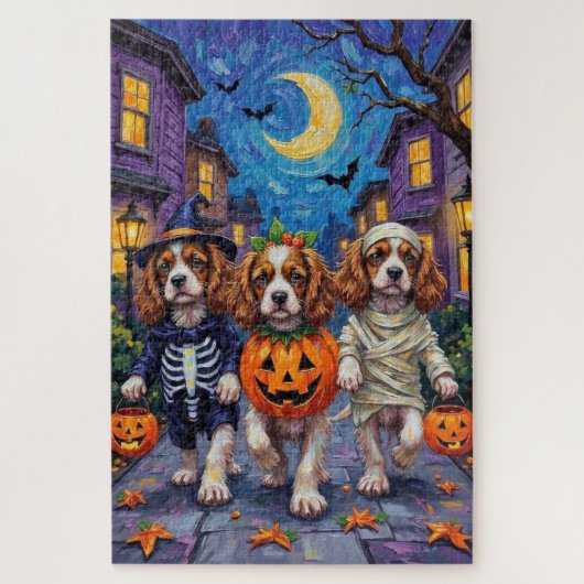 Cavalier King Charles Spaniel Halloween kostuums Legpuzzel (Verticaal)