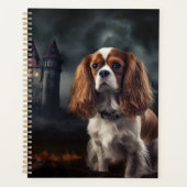 Cavalier King Charles Spaniel Halloween Scary Planner (Voorkant)
