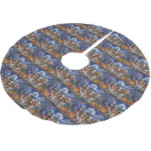 Cavalier King Charles Spaniel Halloween Spokenig Kerstboom Rok (Gekanteld)