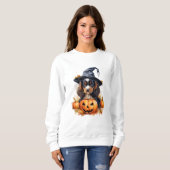 Cavalier King Charles Spaniel Halloween Sweatshirt (Voorkant volledig)