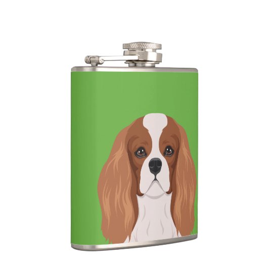 Cavalier King Charles Spaniel Heupfles (Rechts)