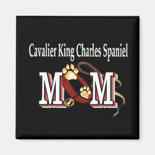 Cavalier KING CHARLES SPANIEL hond mama Magneet