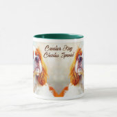 Cavalier King Charles Spaniel Hond Portret Mok (Midden)