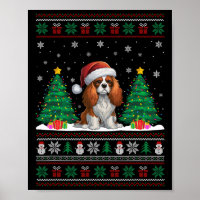 Cavalier King Charles Spaniel Hond Xmas Tree Light
