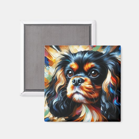 Cavalier King Charles Spaniel Honden Acrylprint Magneet (Voorkant / Achterkant)
