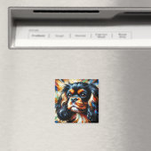 Cavalier King Charles Spaniel Honden Acrylprint Magneet (Insitu (Vaatwasser))