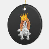 Cavalier King Charles Spaniel Keramisch Ornament (Links)