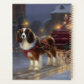 Cavalier King Charles Spaniel Kerst Festiviteit Planner (Achterkant)
