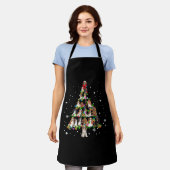 Cavalier King Charles Spaniel Kerstboom X-Mas Schort (Gedragen)