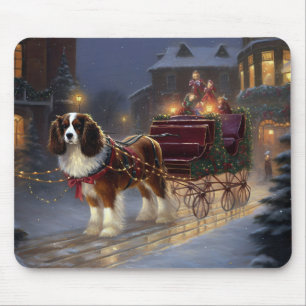 Cavalier King Charles Spaniel Kerstfeest Muismat