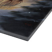 Cavalier King Charles Spaniel Kerstfeest Snijplank (Hoek)