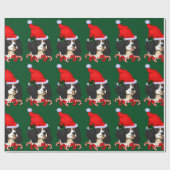 Cavalier King Charles Spaniel Kerstmis Cadeaupapier (Vlak)
