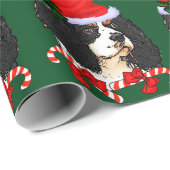 Cavalier King Charles Spaniel Kerstmis Cadeaupapier (Rol Hoek)