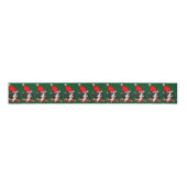 Cavalier King Charles Spaniel Kerstmis Grosgrain Lint (Voorkant)
