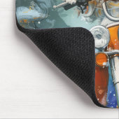 Cavalier King Charles Spaniel Kerstmis Muismat (Hoek)