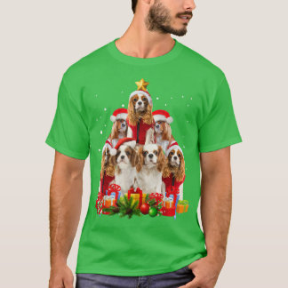 Cavalier King Charles Spaniel kerstmis T-shirt