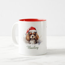 Cavalier King Charles Spaniel kerstMok