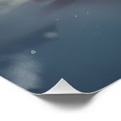 Cavalier King Charles Spaniel Kerstsneeuw Perfect Poster (Hoek)