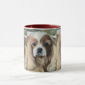 Cavalier King Charles Spaniel koffie mok (Midden)