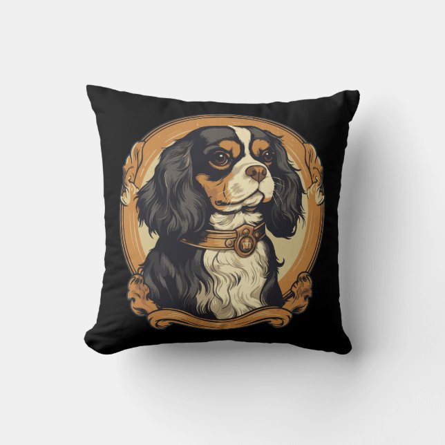Cavalier King Charles Spaniel Kussen (Voorkant)