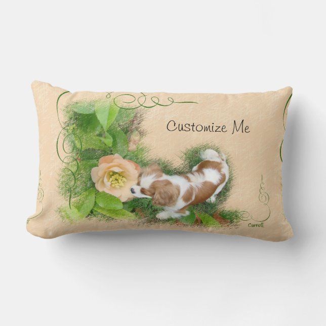 Cavalier King Charles Spaniel Kussen (Voorkant)