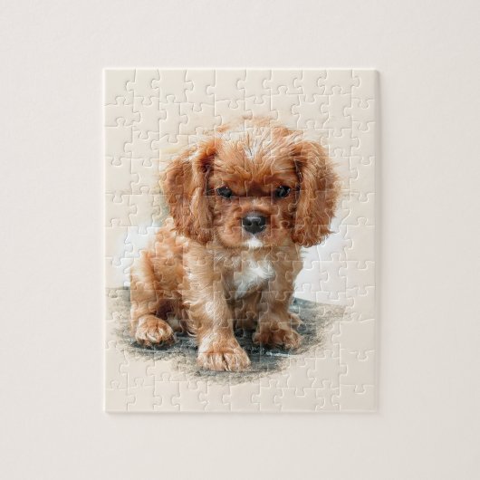 Cavalier King Charles Spaniel Legpuzzel (Verticaal)