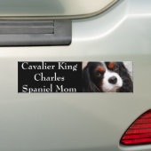 Cavalier King Charles Spaniel mama Bumpersticker (Op auto)