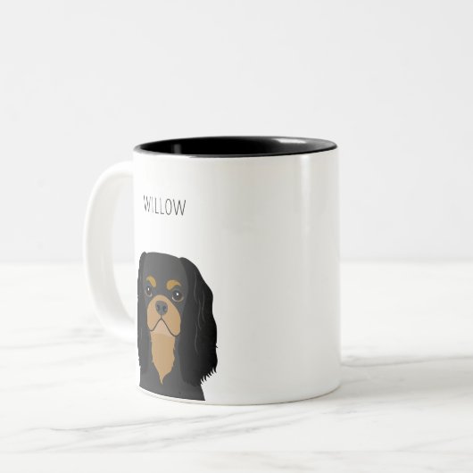 Cavalier King Charles Spaniel Mok (Voorkant links)