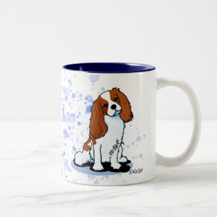 Cavalier King Charles Spaniel Mug à café à deux to