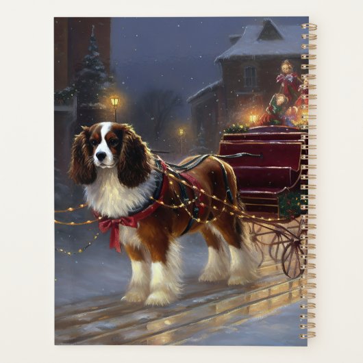 Cavalier King Charles Spaniel Noël Festive (Dos)