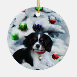 Cavalier King Charles Spaniel Noël Ornement